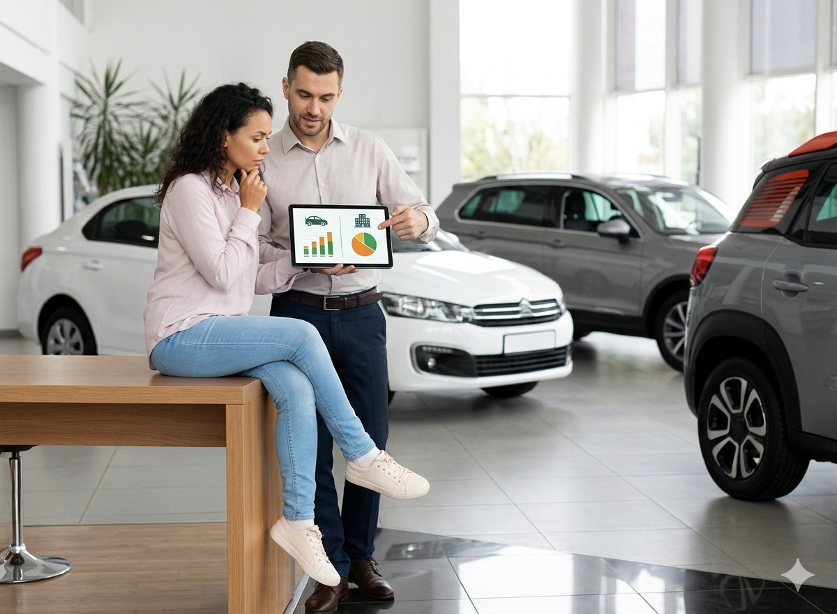 Simulador de crédito automotriz Banamex vs Floty